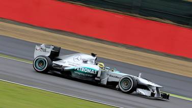 Nico Rosberg logra el mejor tiempo en las prácticas del Gran Premio de Gran Bretaña