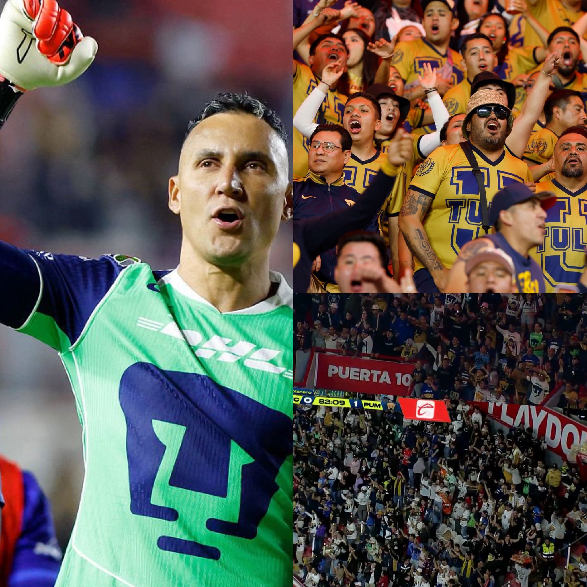 Keylor Navas
Pumas de México
Liga MX, México
7 de marzo del 2026
Tomado "X" de Pumas