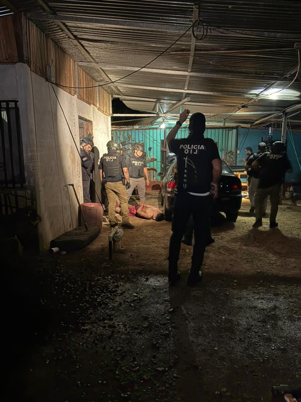 Allanamientos en Los Chiles para desarticular a banda los Talibanes.