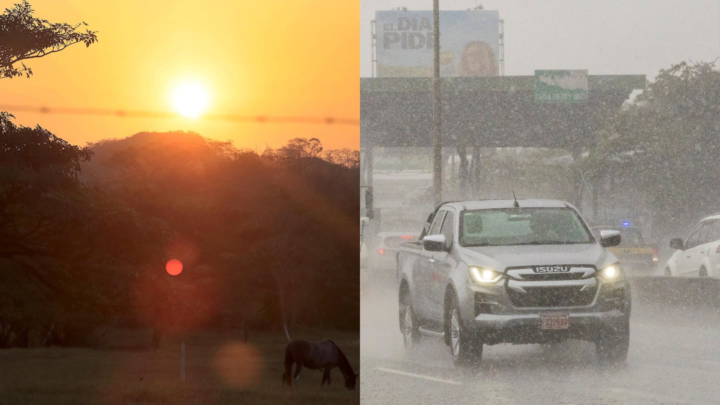 Calor y lluvias en camino: así cambiará el clima en Costa Rica esta semana