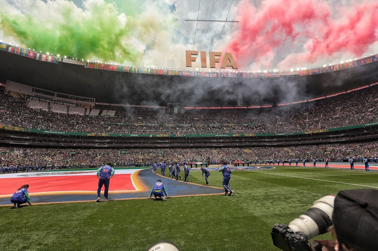 Inauguracion Mundial 2026
Estadio Ciudad de México
Previo partido México vs- Sudamérica
11 de junio de 2026
Fotografía: John Durán