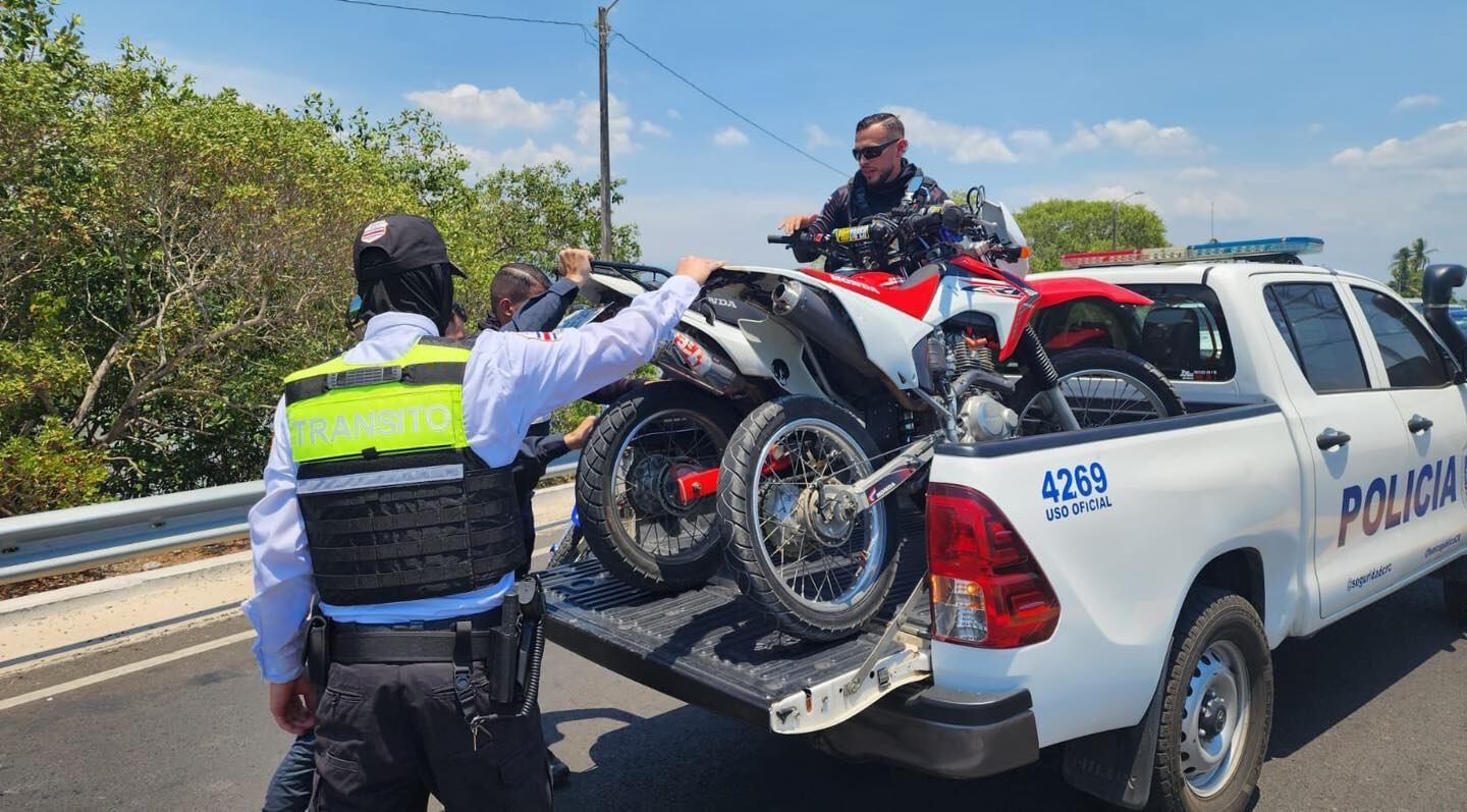 Motocicletas decomisadas