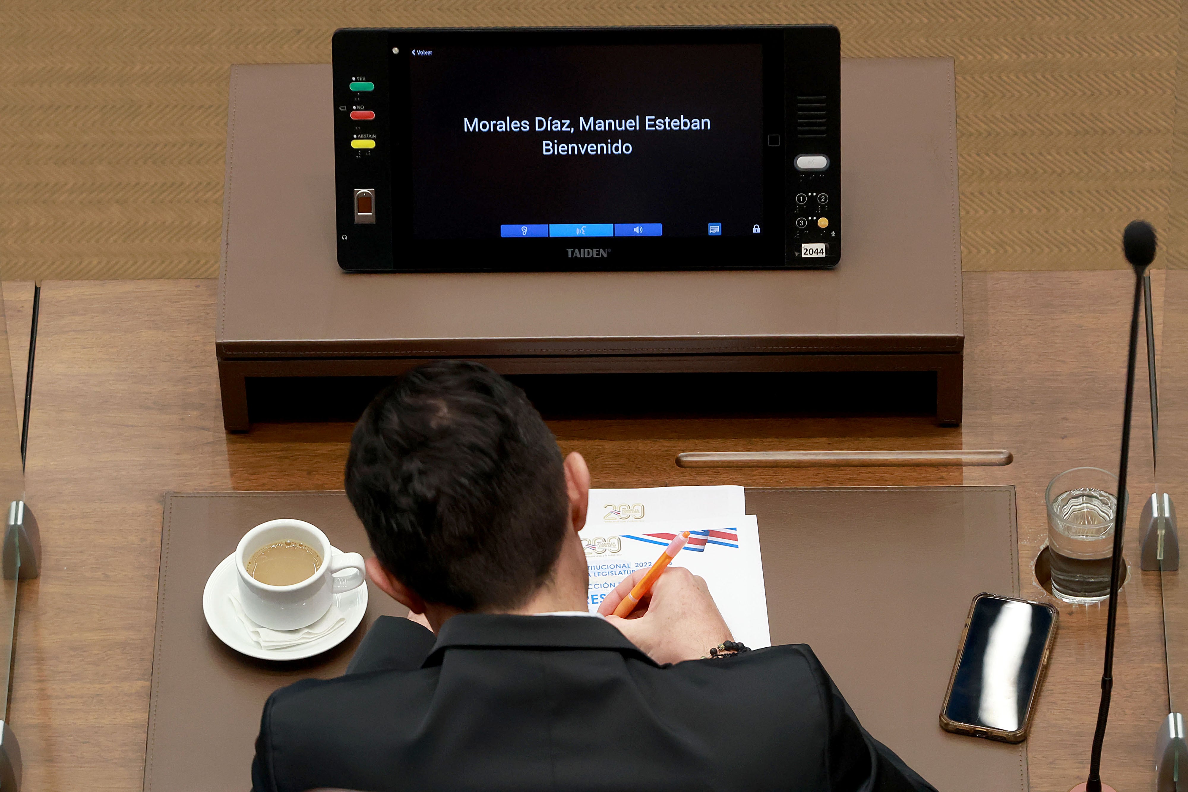 Manuel Morales, diputado oficialista