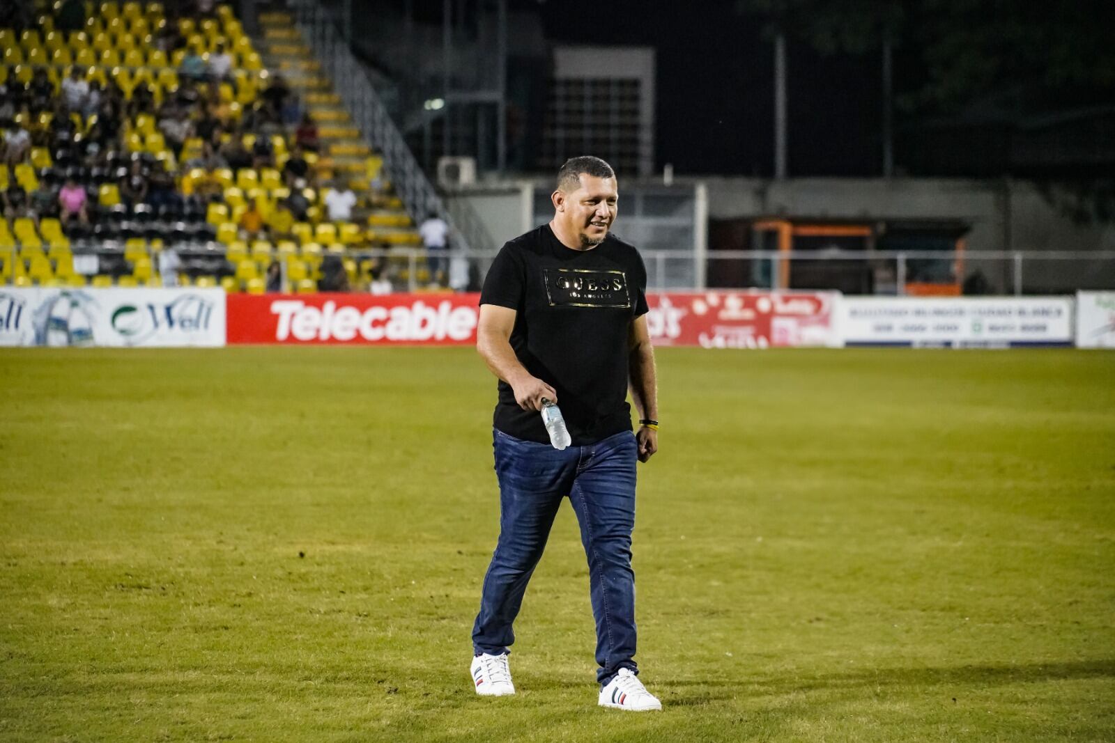 Minor Díaz seguirá a cargo del Municipal Liberia por tres años más. Foto: Prensa Liberia.