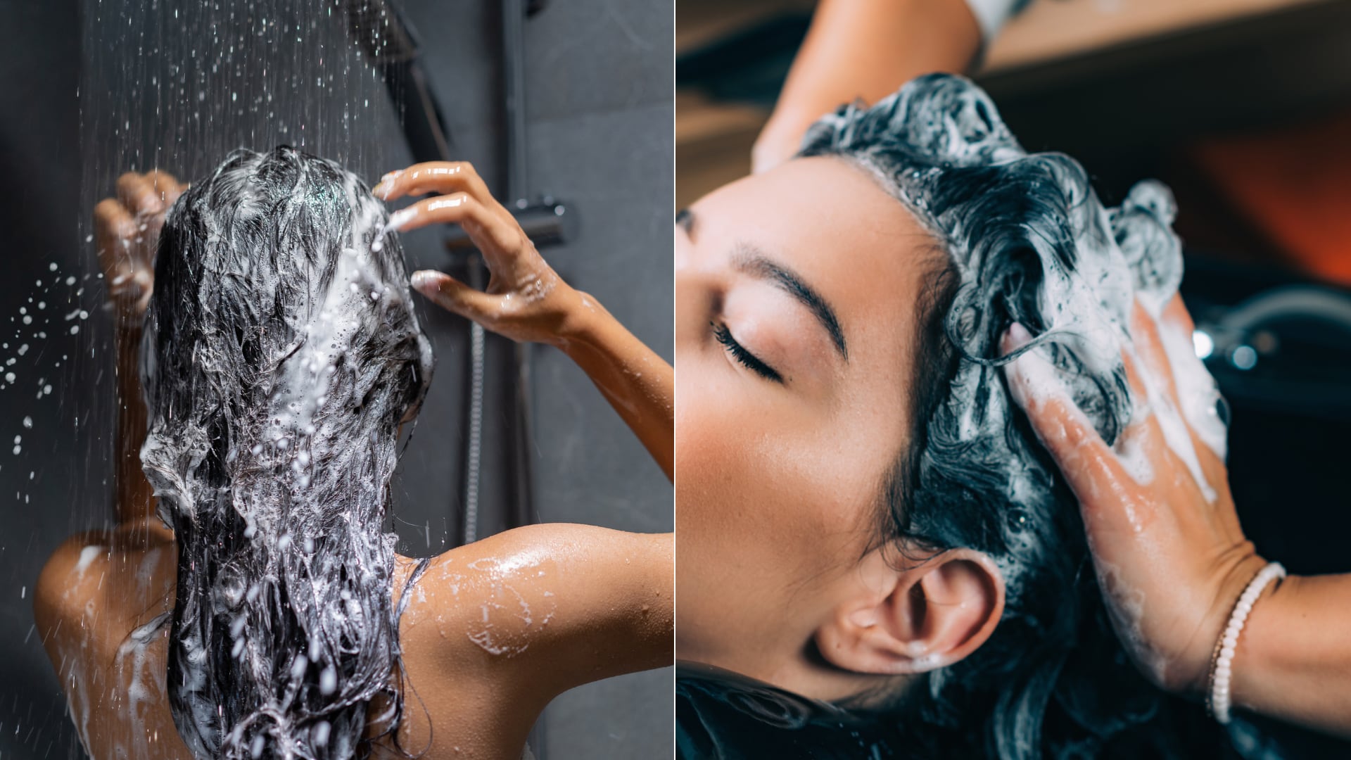 Expertos en cuidado capilar recomiendan lavar el cabello con agua tibia y terminar con agua fría para sellar la cutícula y mejorar el brillo.