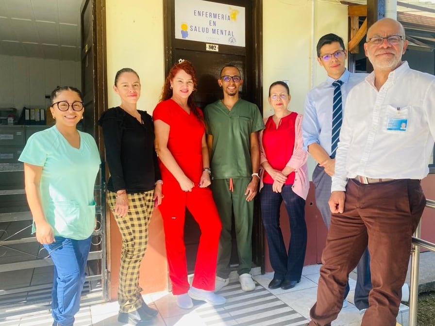 Ellos son quienes tienen a cargo el nuevo programa de salud mental del Hospital Chacón Paut.
Fotografía: CCSS