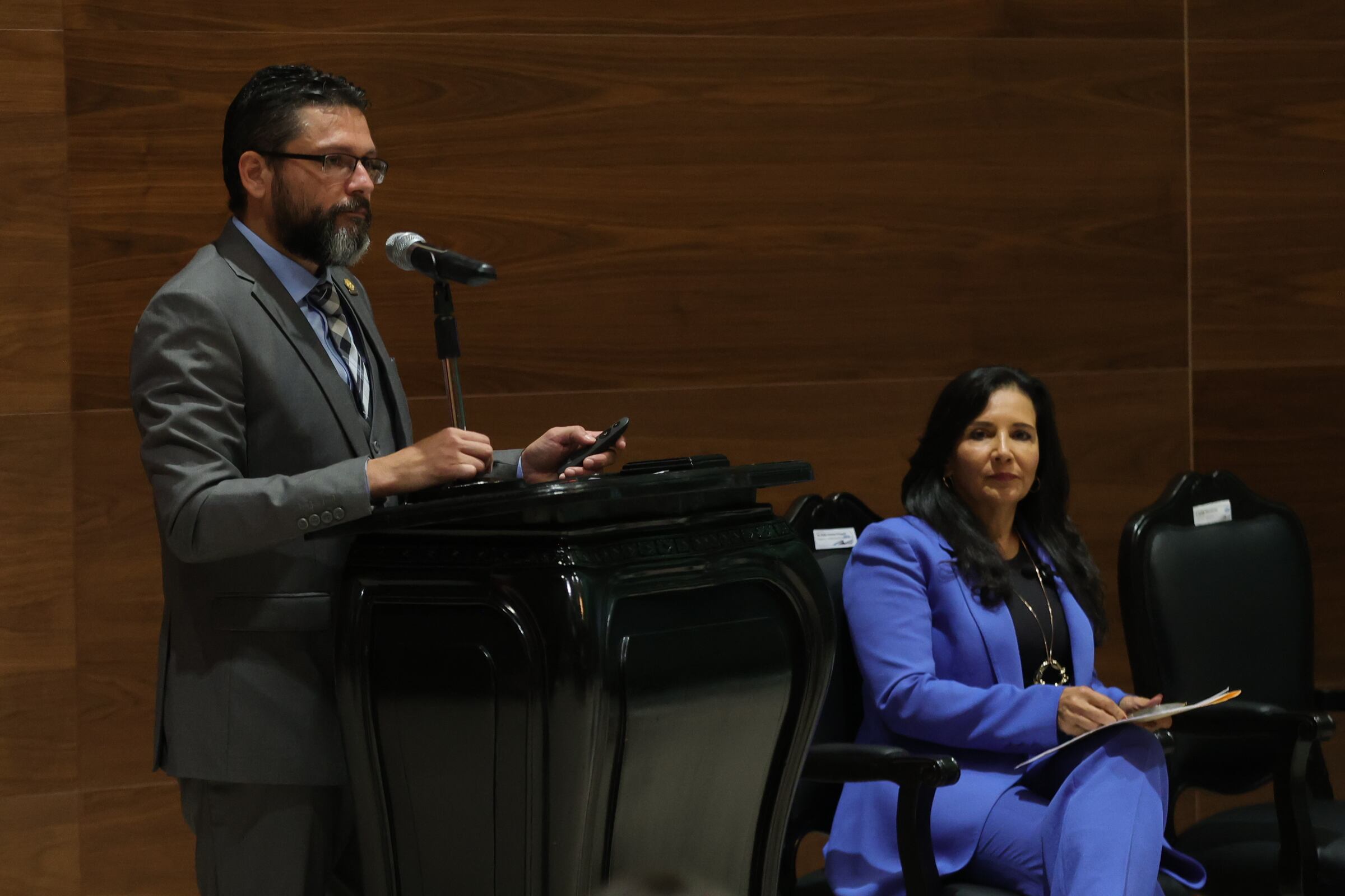 01/09/2025/ Presentación del Presupuesto de la República por el ministro de Hacienda Rudolf Lücke Bolaños en la Asamblea Legislativa / Foto John Durán