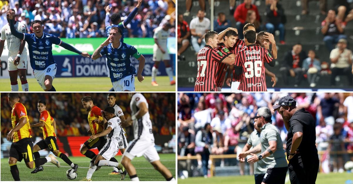 La clasificación se movió fuerte en la parte alta de la tabla, al final Cartaginés termina líder de la Primera División.