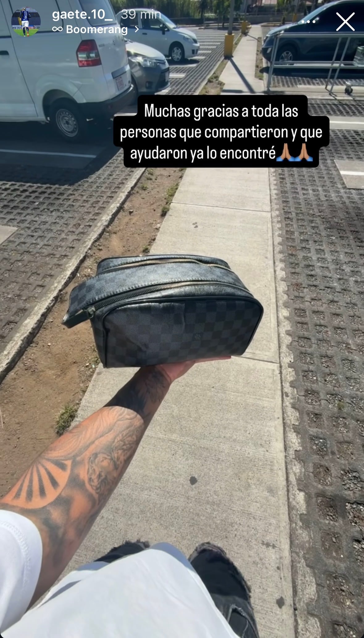 El problema que tenía el futbolista chileno Juan Carlos Gaete culminó con un final feliz.