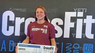 Atleta costarricense con padecimiento en la vista deja atrás sus límites en el Mundial de CrossFit