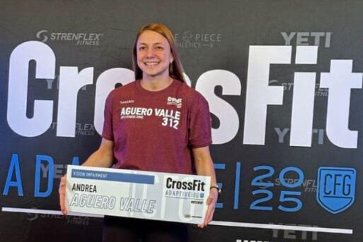 Andrea Agüero Valle
Juegos de CrossFit Adaptativo 2025
Las Vegas, Estados Unidos, del 12 al 14 de septiembre.
13 de setiembre del 2025
Cortesía:MJ Comunicación