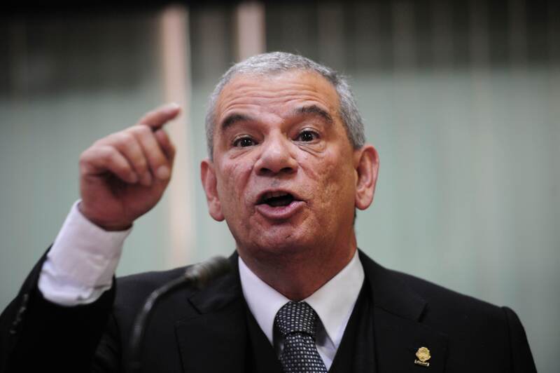 El congresista del PUSC, Jorge Rodríguez Araya, increpó a sus compañeros durante la sesión plenaria del lunes. | GABRIELA TELLEZ