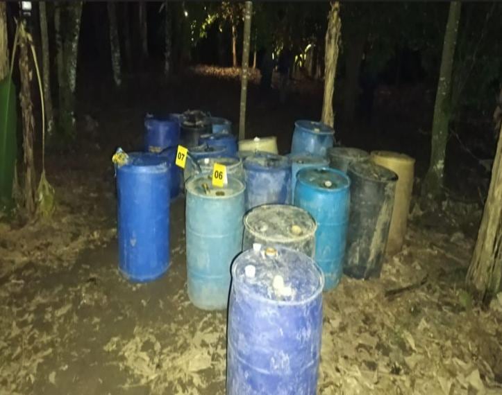 Seis personas fueron detenidas por el OIJ como sospechosas de robar hidrocarburos.