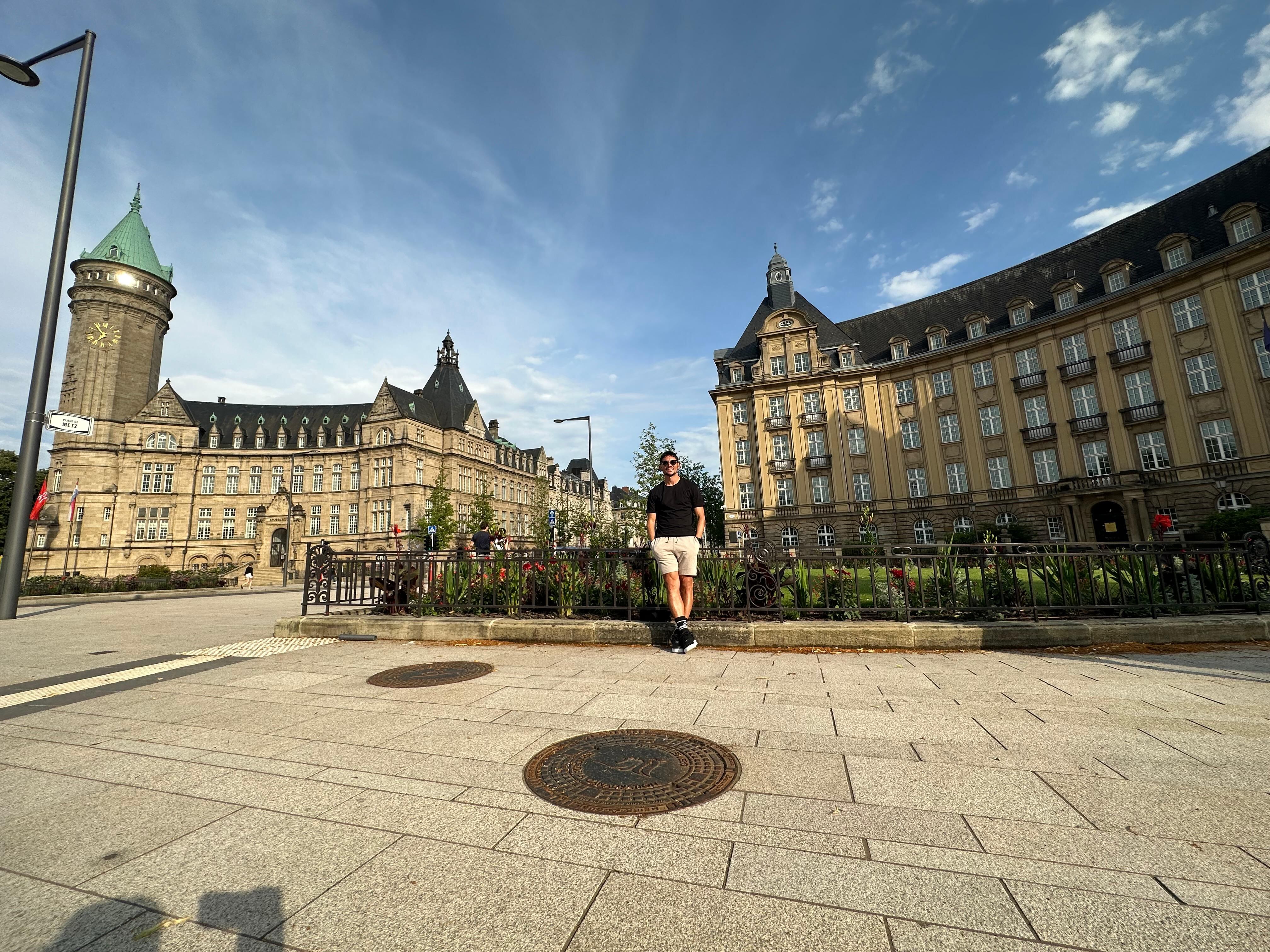 Néstor Monge llegó hace ocho meses a Luxemburgo. Fotografía: Cortesía