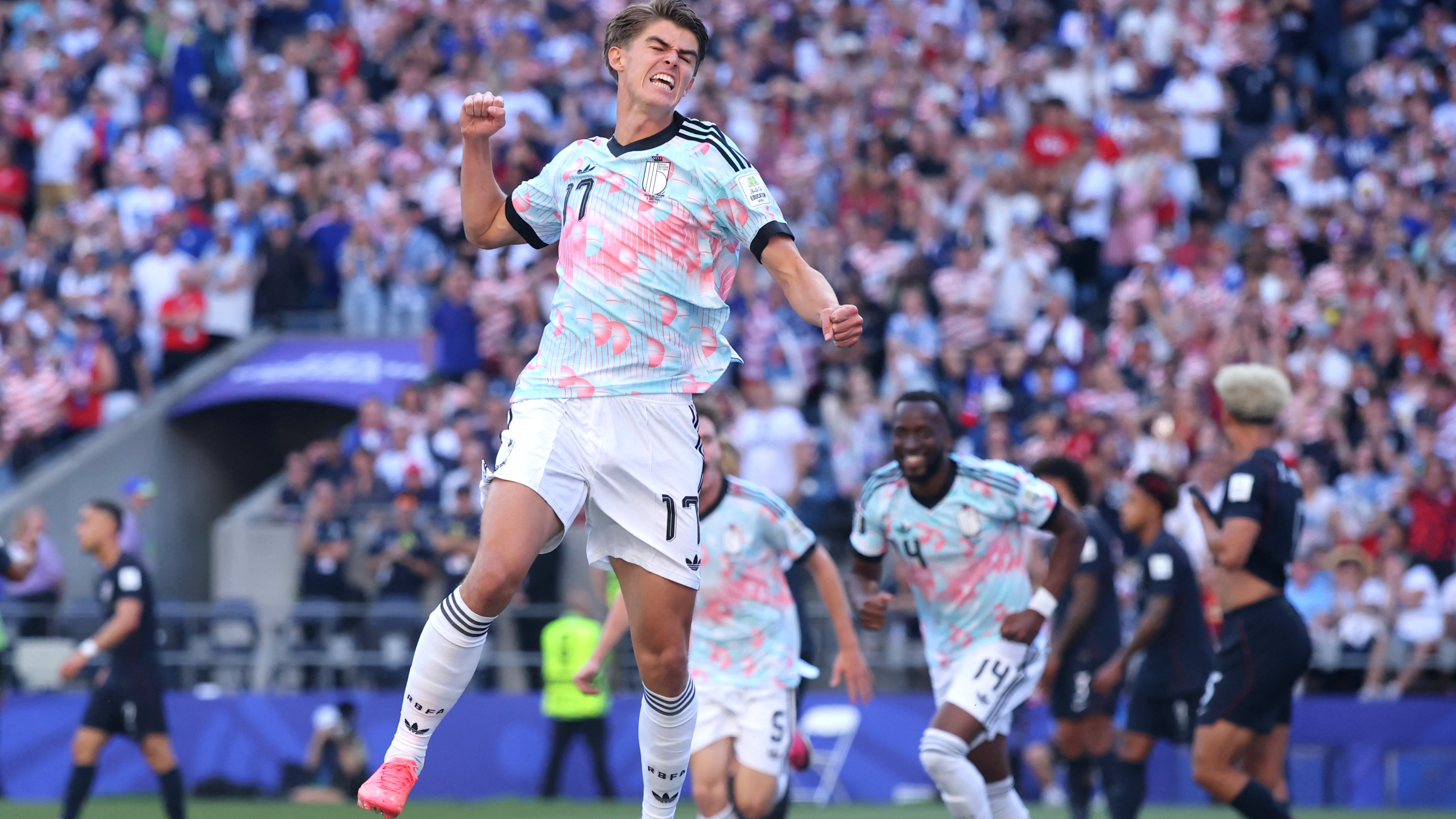 Estados Unidos enfrento a Belgica en los octavos de final del Mundial 2026