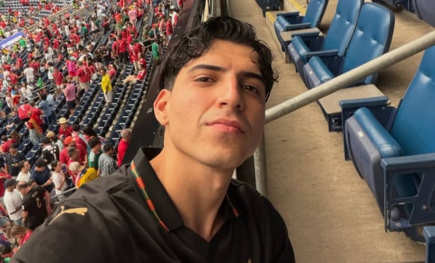 Julián Valverde, creador de contenido radicado en Estados Unidos.