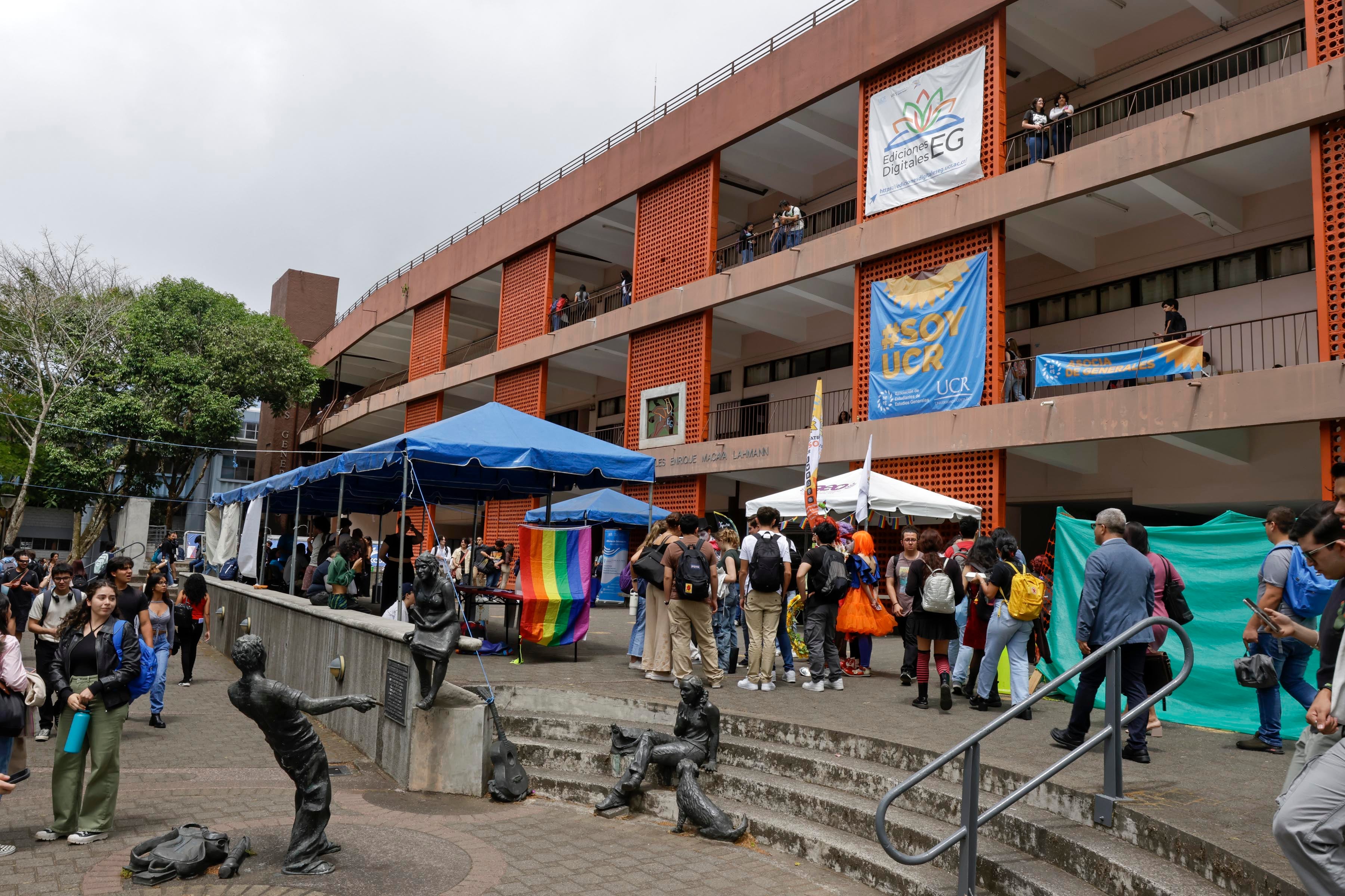 12/03/2024. Universidad de Costa Rica, San Pedro. Hora: 10:00 a.m. Fotografías del campus de la Universidad de Costa Rica (UCR), ubicada en San Pedro de Montes de Oca. Fotos: Mayela López