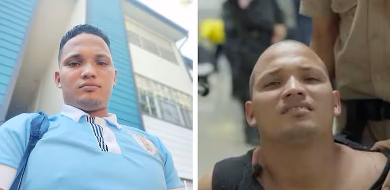 Mervin Yamarte, joven venezolano de 29 años, aparece en un video oficial del gobierno de El Salvador tras ser deportado desde EE. UU. bajo acusaciones de pertenecer al Tren de Aragua. Su familia denuncia que fue engañado para firmar documentos de deportación, creyendo que regresaría a Venezuela.