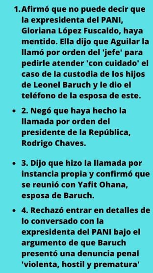 Resumen de comparecencia de Gabriel Aguilar