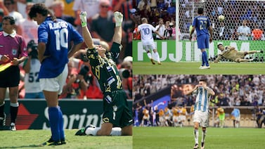 Baggio, Zidane y Montiel: tres penales, tres formas de enfrentar el miedo