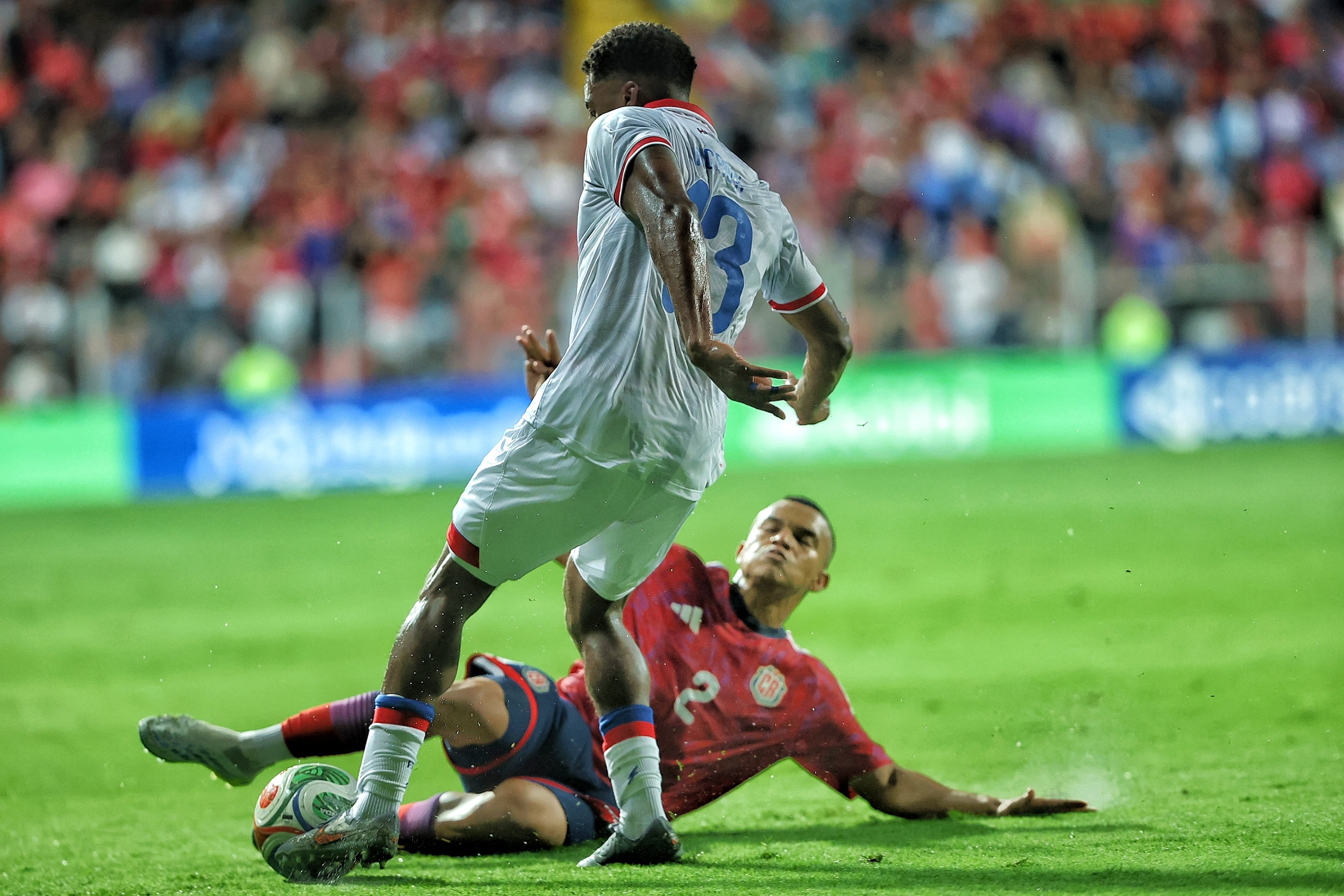 04/10/2026/ Juego de la Selección Nacional de Costa Rica ante Haití por la Liga de Naciones de CONCACAF 2026 / en el estadio Ricardo Saprissa / foto John Durán