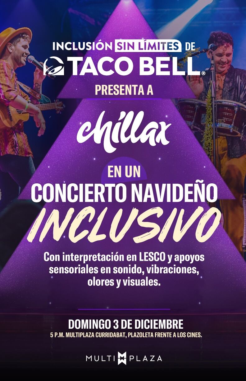 El evento musical “Navidad Sin Límites”, pretende hacer accesible la música a personas con diferentes discapacidades. (Cortesía)