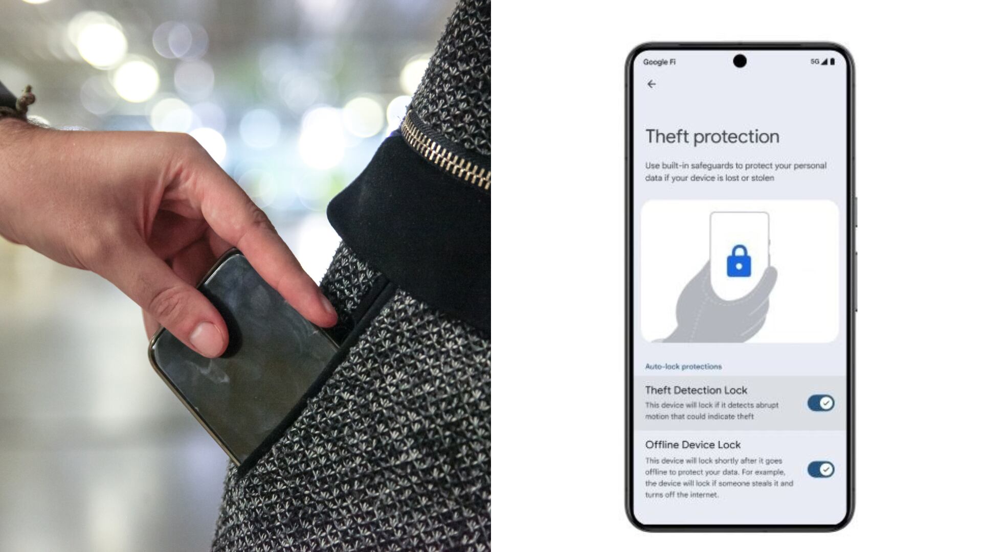 Google activa en EE. UU. nuevas funciones antirrobo con IA en dispositivos Xiaomi y Pixel, incluyendo bloqueo sin conexión y en remoto.