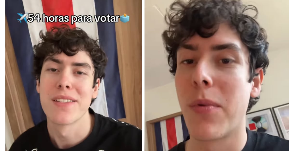 El youtuber Rodezel tratará de llegar a Costa Rica para ejercer su voto.