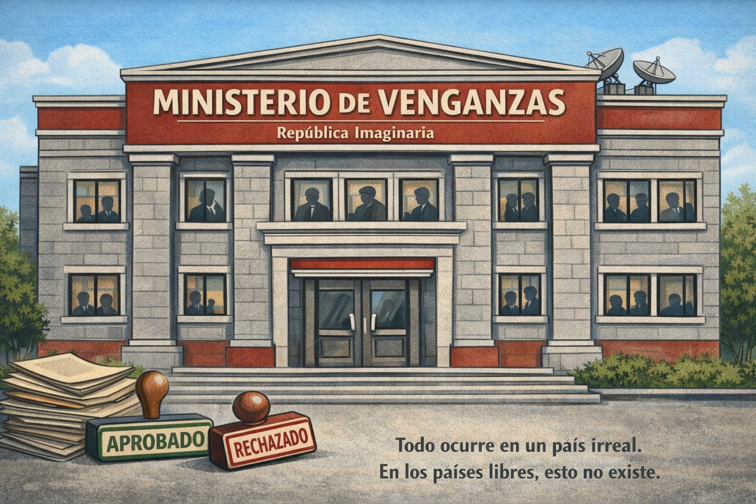 En un país irreal, existe un Ministerio de Venganzas.