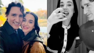 Katy Perry muestra por primera vez fotos junto a Justin Trudeau