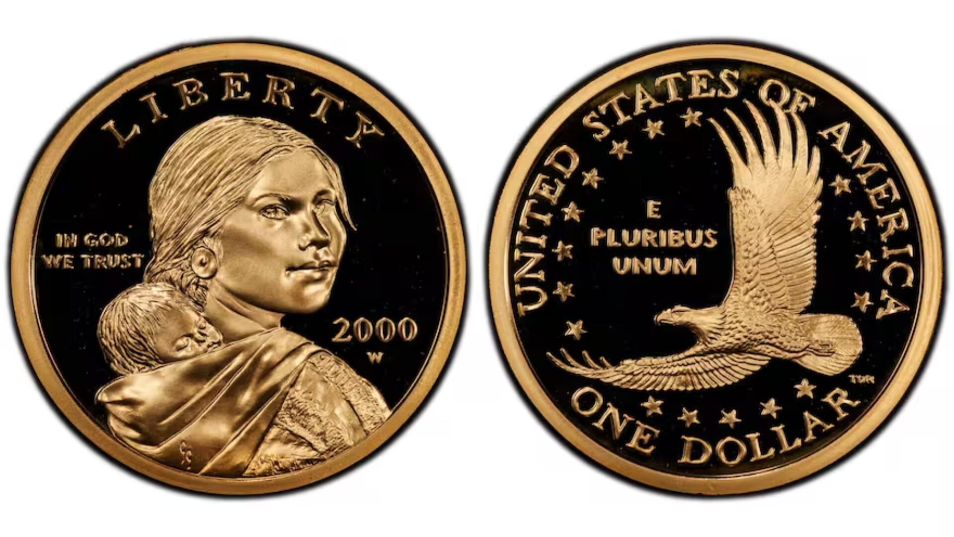 Siete monedas de oro Sacagawea que viajaron en el Columbia se vendieron por más de $3 millones en una subasta histórica