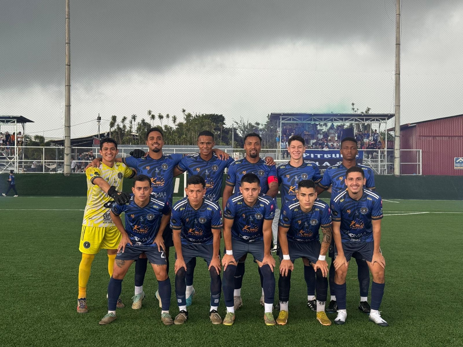 Bismark Acosta es el capitán de Pitbull F.C.