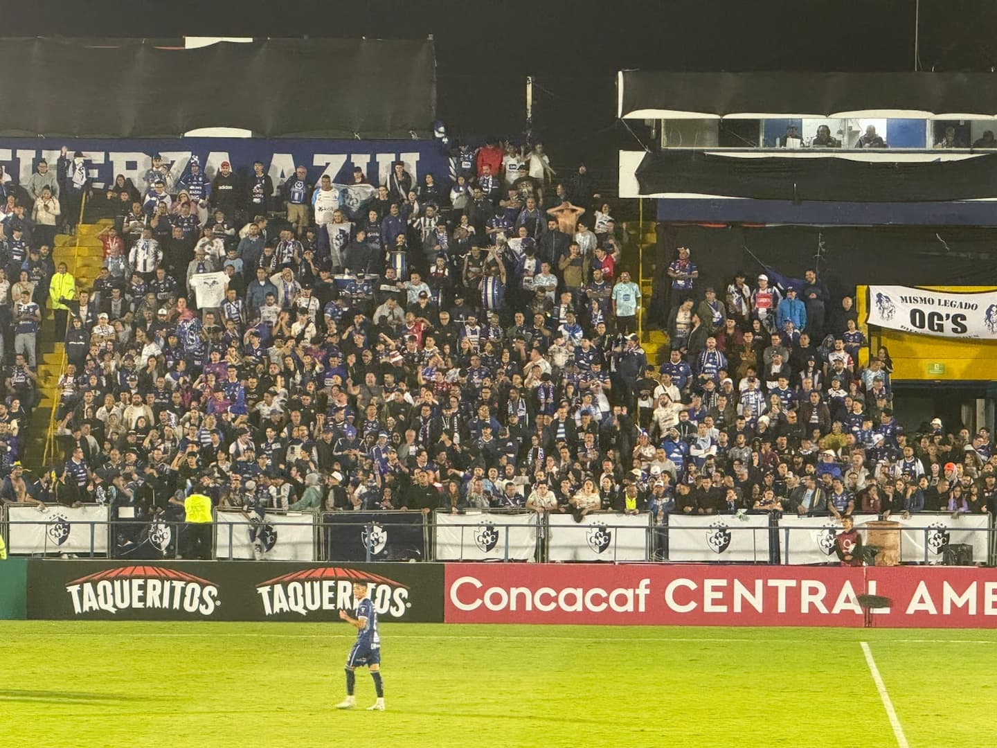 La afición del Cartaginés celebró a lo grande el gol ante Saprissa.