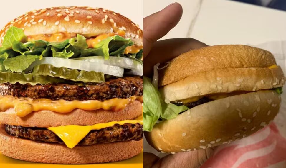 Un cliente reclamó por un combo diferente al promocionado. La publicación se viralizó y generó análisis sobre publicidad y derechos del consumidor.