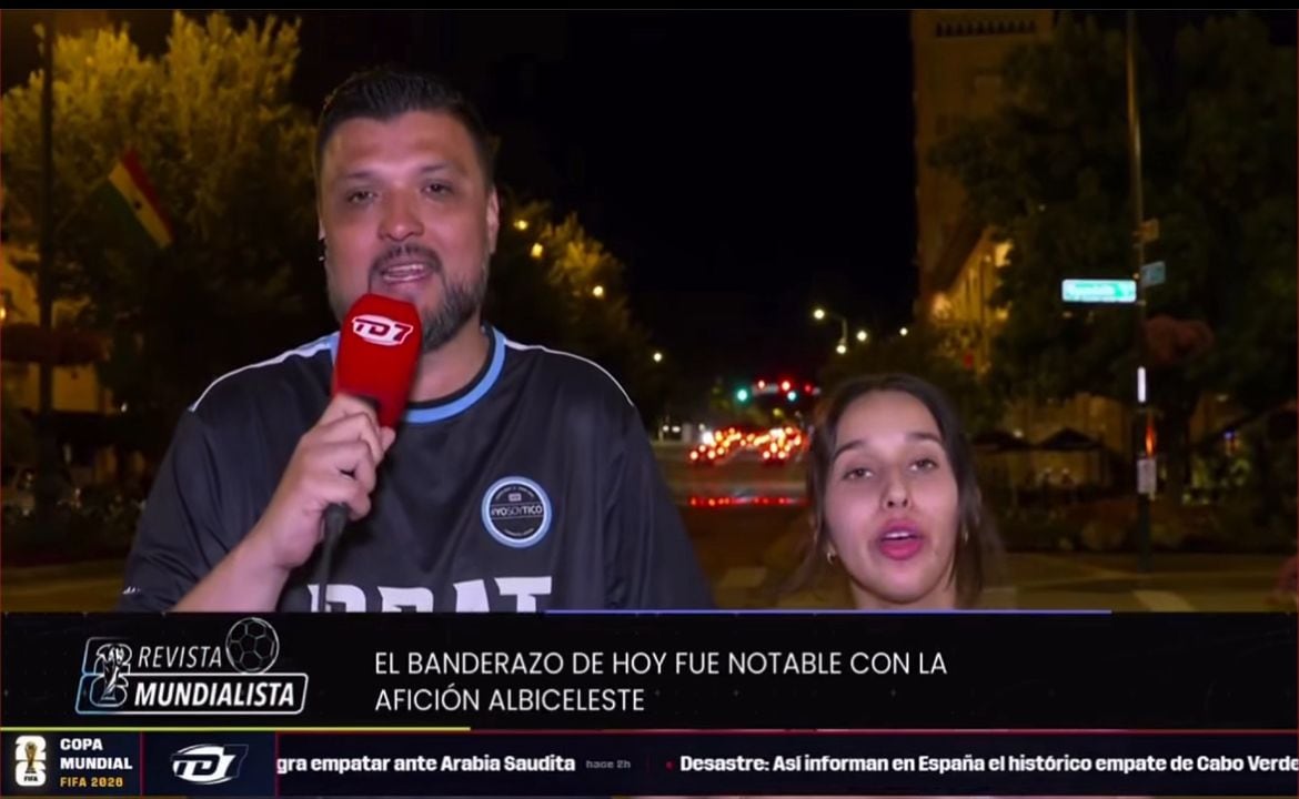 Mujer transmisión Teletica Mundial 2026