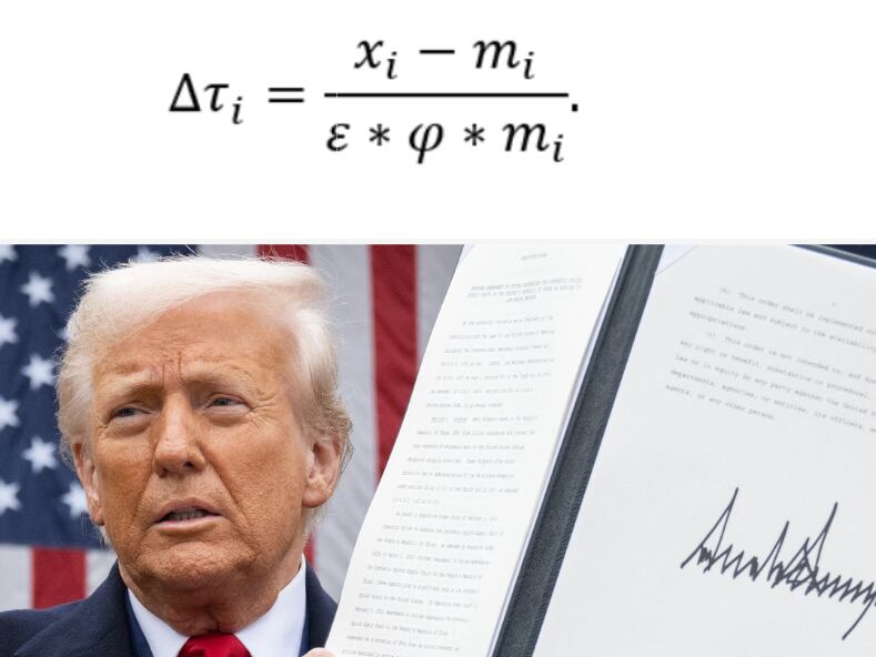 La fórmula arancelaria usada por el gobierno de Donald Trump provoca incertidumbre a nivel global.