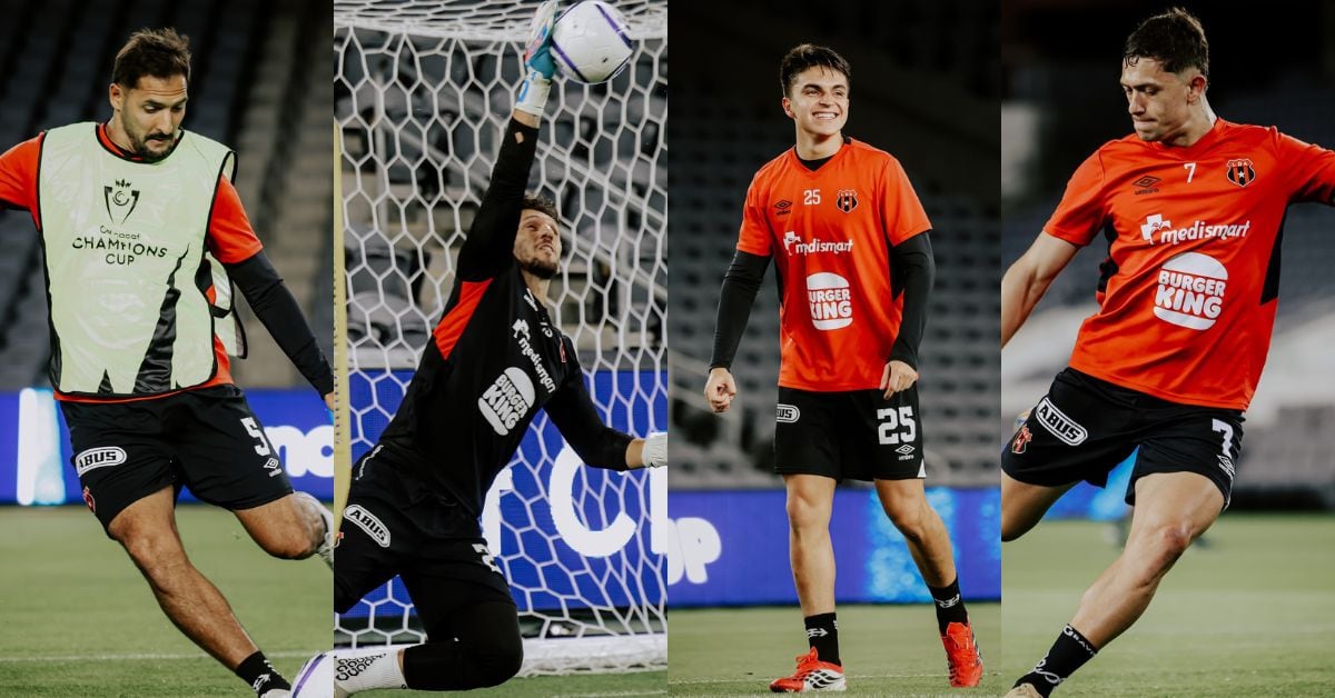 Celso Borges, Washington Ortega, Santiago van der Putten y Anthony Hernández son cuatro de los 23 jugadores que Liga Deportiva Alajuelense llevó a Los Ángeles para el partido contra LAFC, en Concachampions.