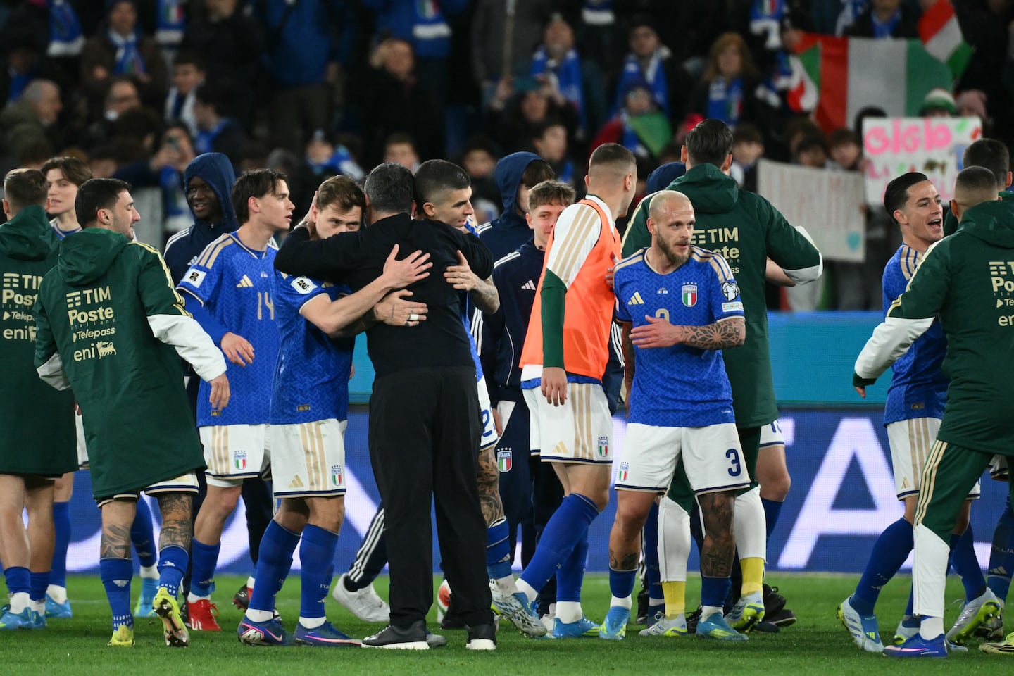 Mundial 2026: Vea los goles con los que Italia sigue con esperanza; esto pasó en los repechajes de Europa