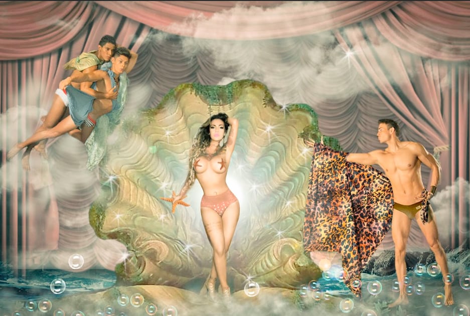 El nacimiento de Venus, 2015, Viviana Rocco, Lynda Moore