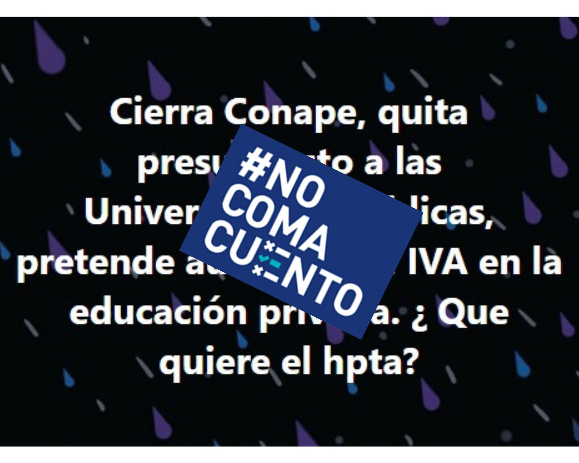 Esta imagen se difunde en Facebook, principalmente.