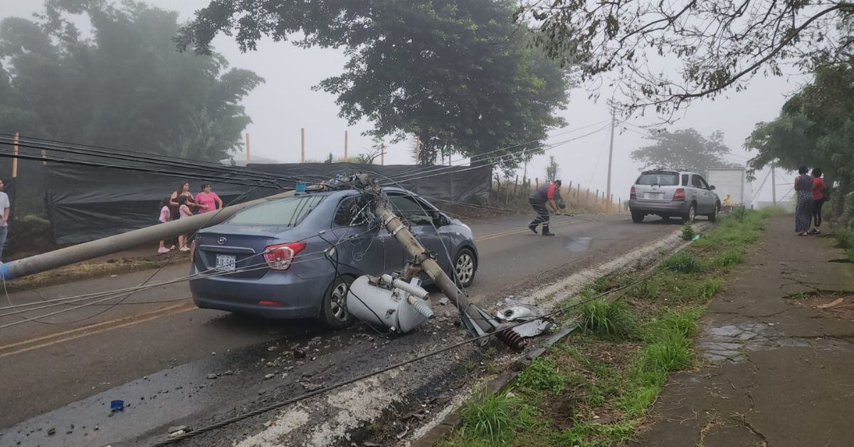 Los hechos ocurrieron la tarde de este sábado 29 de junio en Alajuela centro. (Foto: suministrada por Francisco Barrantes, corresponsal GN)