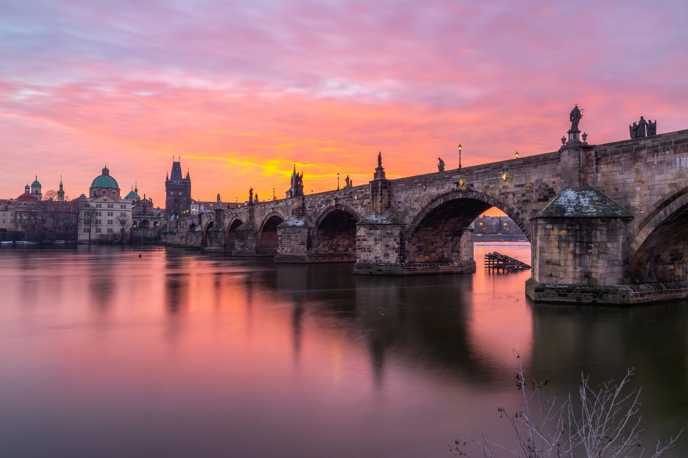 Puente Carlos, Praga, República Checa.