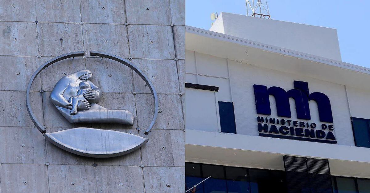 Fachadas de la CCSS y el Ministerio de Hacienda