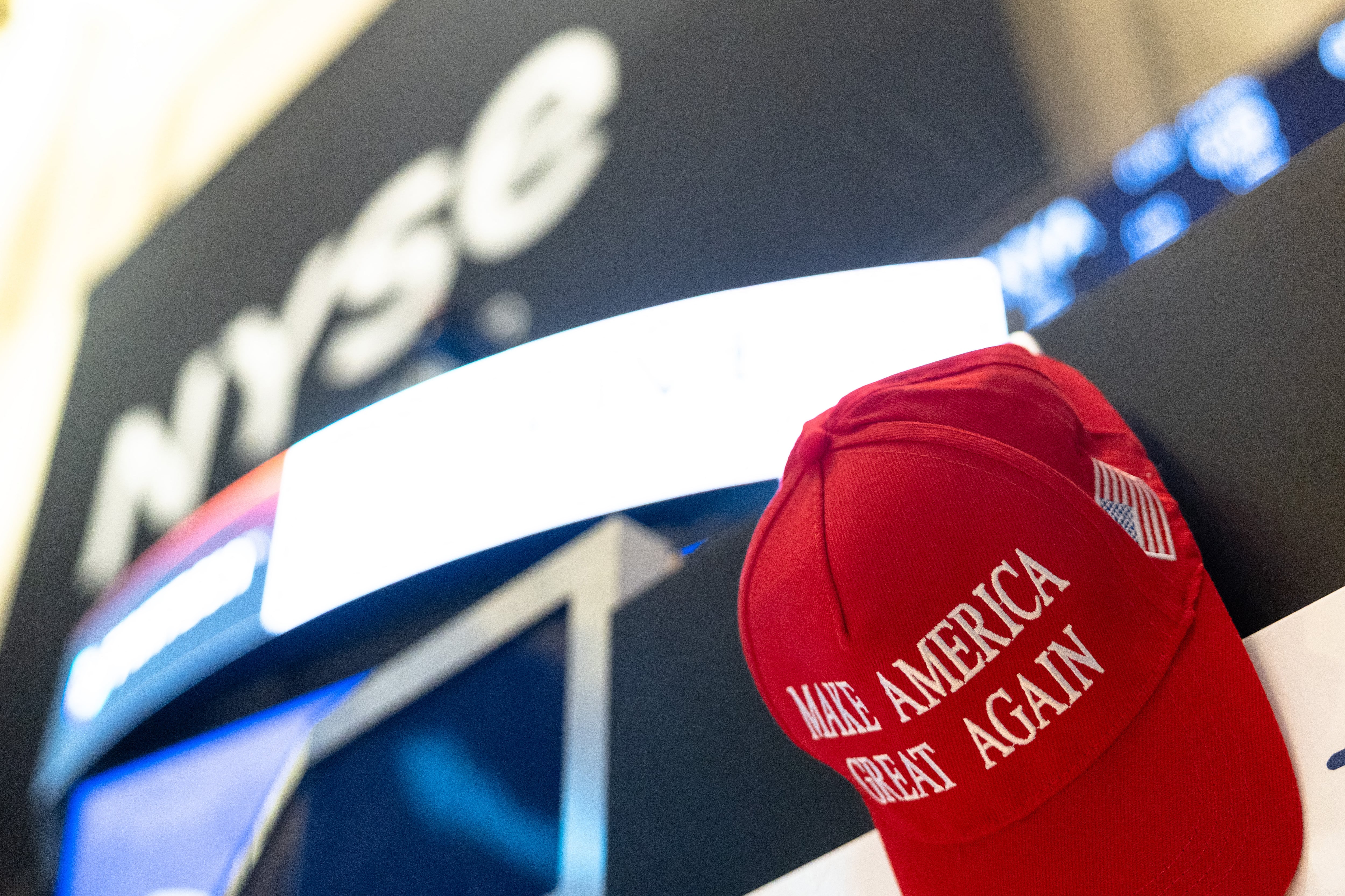 NEW YORK, NEW YORK - APRIL 01: The New York Stock Exchange is seen during morning trading on April 01, 2025 in New York City. Stocks opened up low as the market reacts to tomorrow�s expected proposal by U.S. President Donald Trump for a round of new tariffs on most imports to the United States, which the president has dubbed �Liberation Day.� China, Japan, and South Korea have agreed to respond to U.S. tariffs jointly. Michael M. Santiago/Getty Images/AFP (Photo by Michael M. Santiago / GETTY IMAGES NORTH AMERICA / Getty Images via AFP)