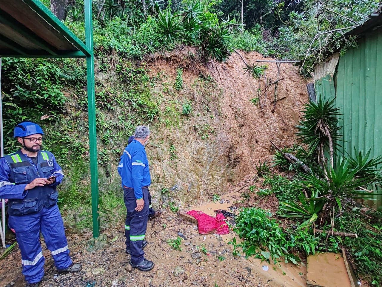 Menor de tres años muerto por deslizamiento.