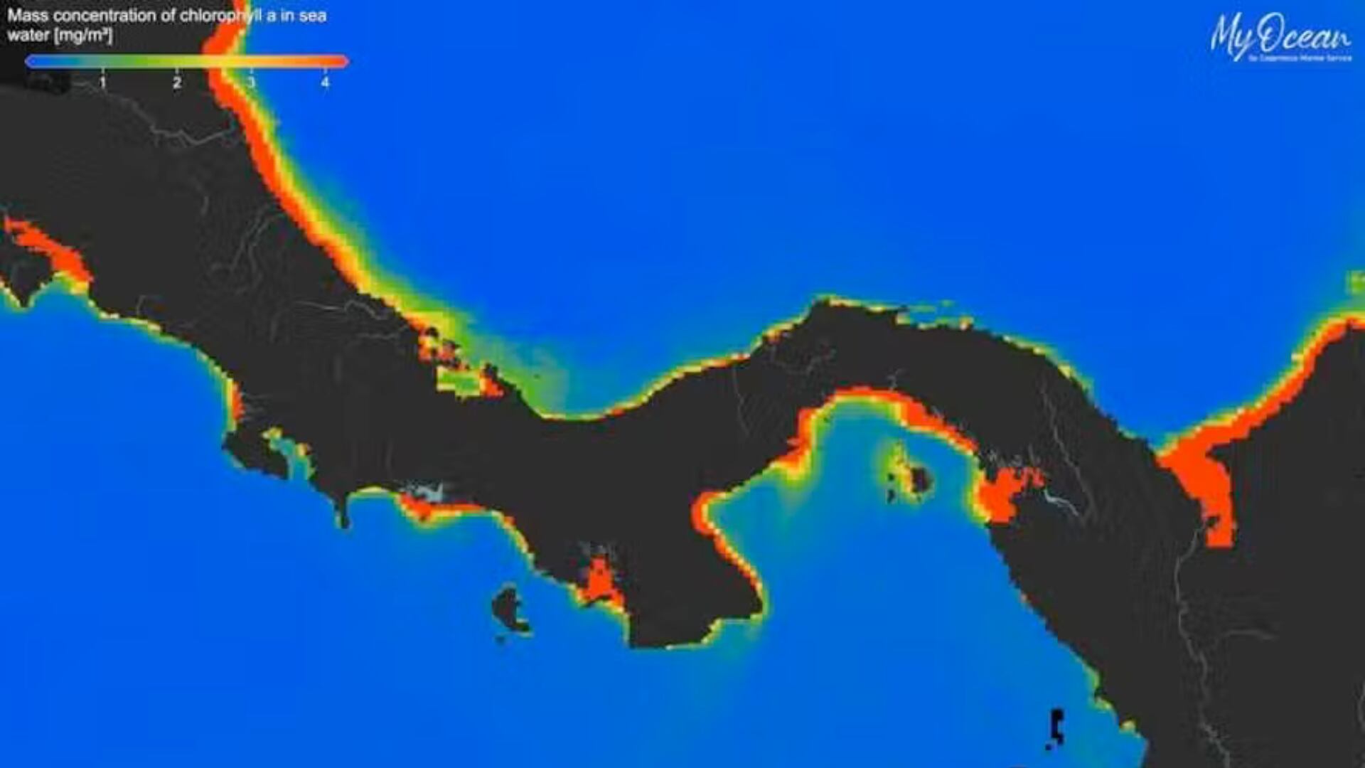 La surgencia en el golfo de Panamá no se presentó en 2025, debido a cambios de viento relacionados con La Niña y la crisis climática