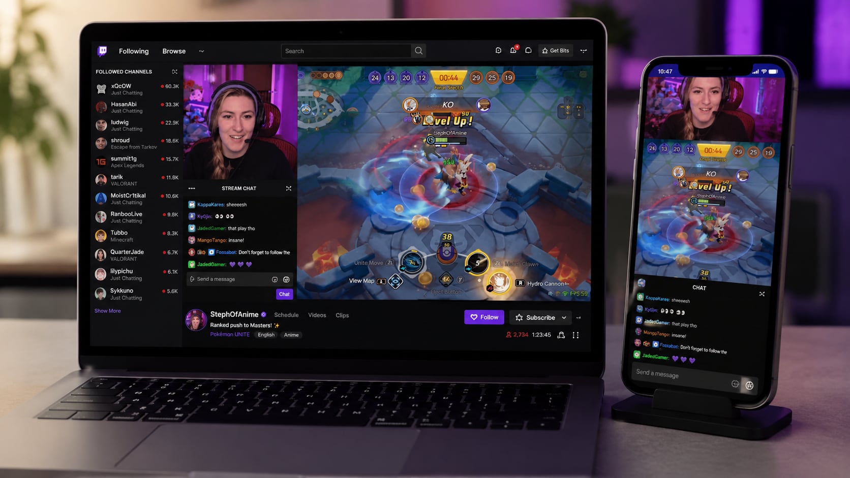 Twitch incorporará transmisiones simultáneas en dos formatos y potenciará los clips con subtítulos, edición e inteligencia artificial.