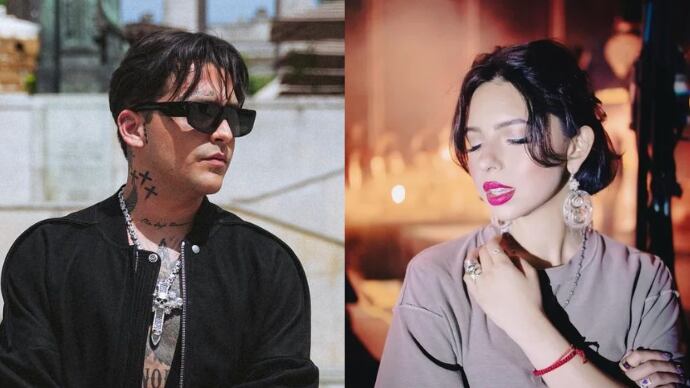 Christian Nodal y Ángela Aguilar