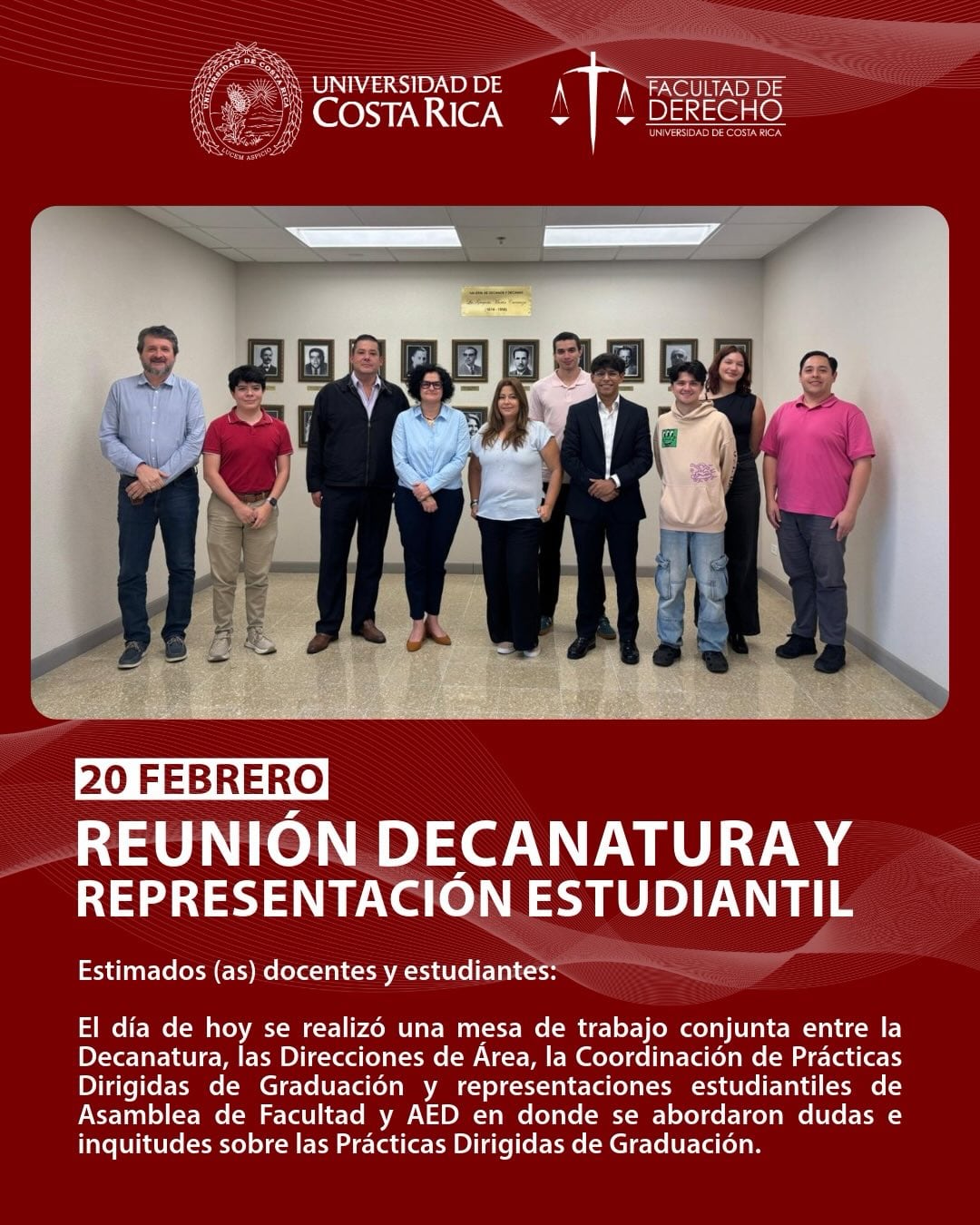 Publicación realizada por Facultad de Derecho de la UCR.