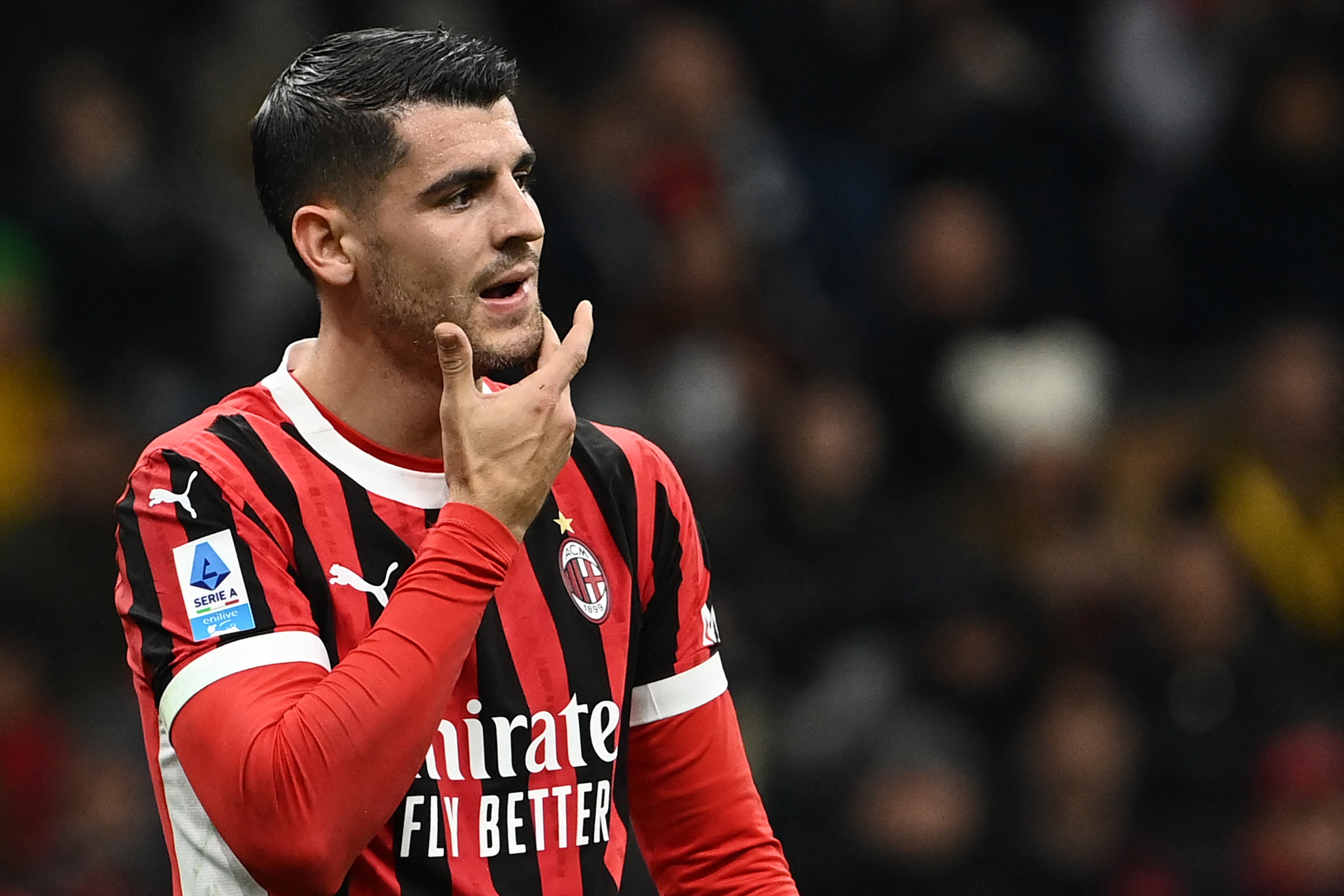 Álvaro Morata fue clave para que el Milan venciera el Émpoli.